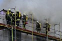 Dachstuhlbrand Koeln Poll Geislarerstr P316